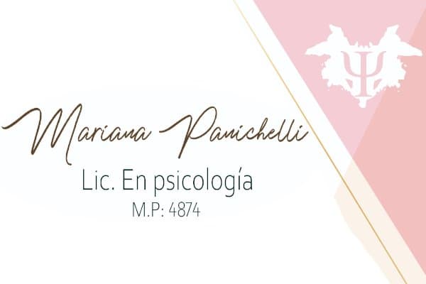 Foto de Lic. Mariana Panichelli Psicóloga
