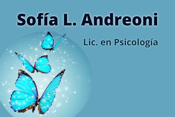 Foto de Lic. Sofia L. Andreoni Psicología